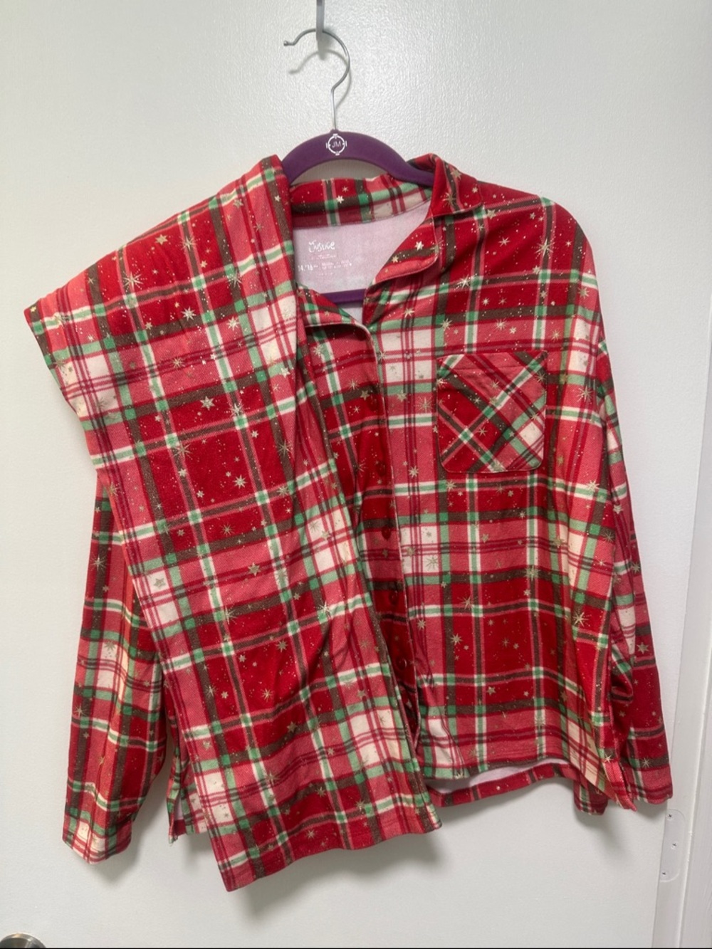 Girls Justice pajama set size 14/16 plus